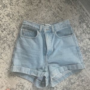 American Apparel Denim Shorts